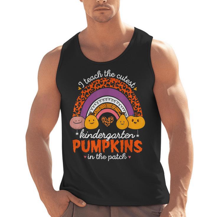 Kindergarten Teacher Pumpkin Patch Cute Men Tank Top