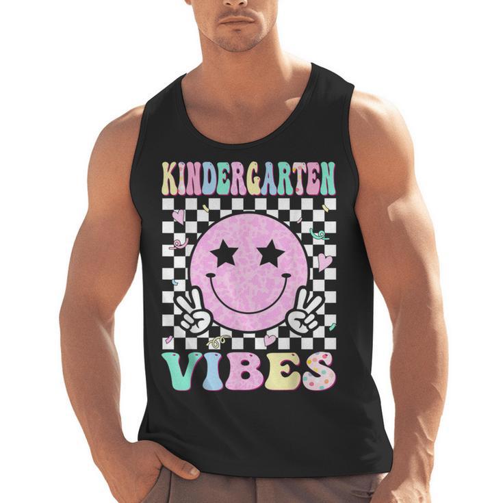 Kindergarten Vibes First Day Of School Kindergarten Teacher Men Tank Top