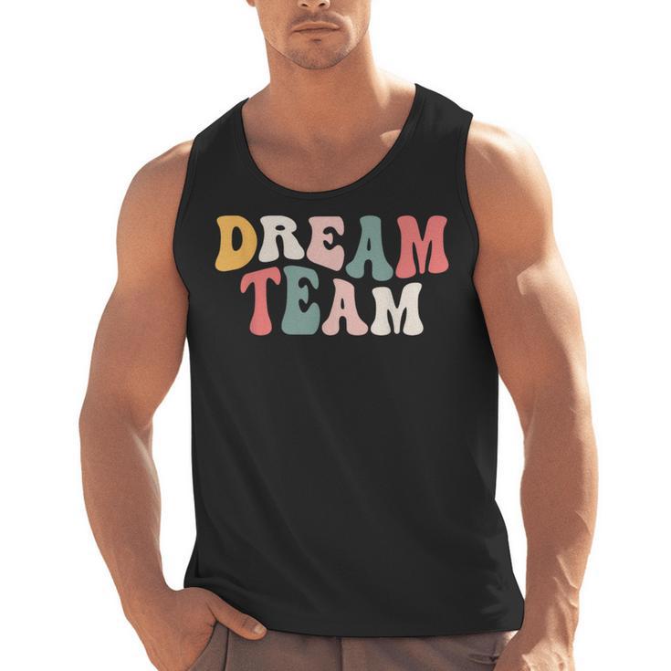 Last Day Of School Back To School Dream Team Teacher Kids Men Tank Top
