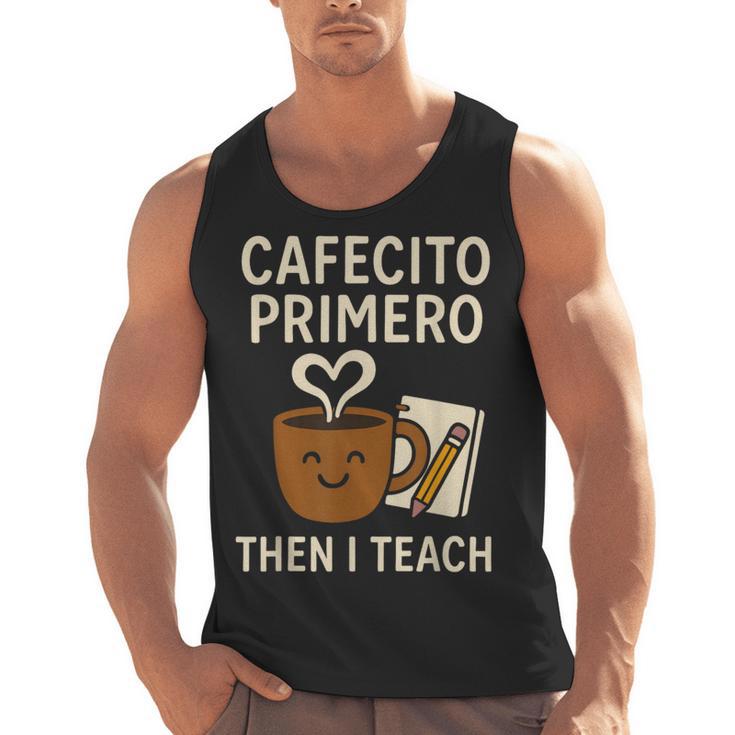 Latina Teacher Bilingual Educator Spanish Heritage Empower Men Tank Top