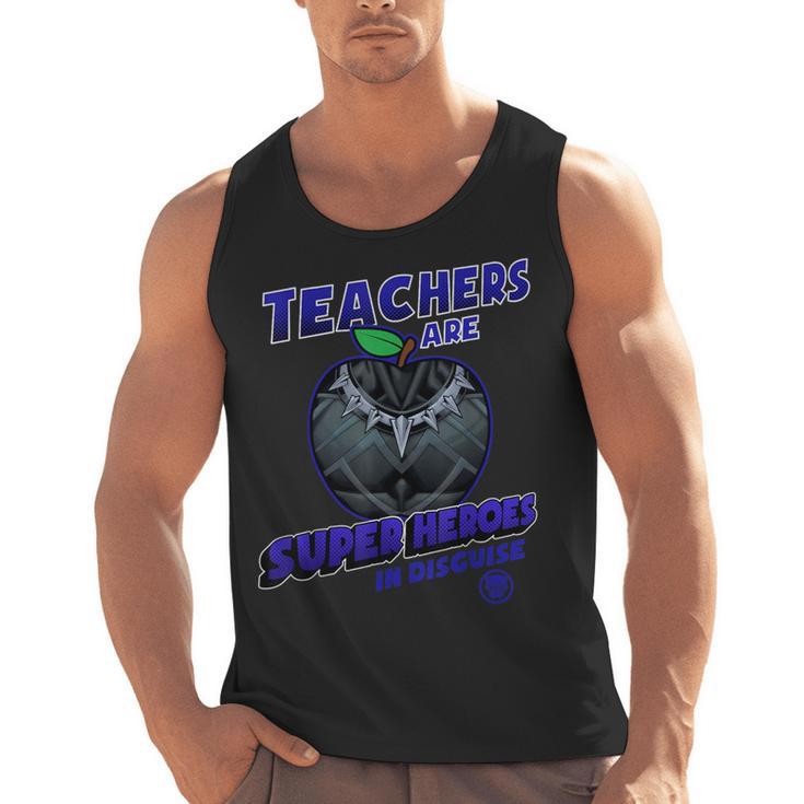 Marvel Teachers Are Super Heroes In Disguise Panther Men Tank Top