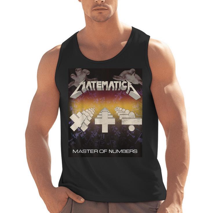 Matematica Master Of Numbers Math Teachers Puppets Parody Men Tank Top