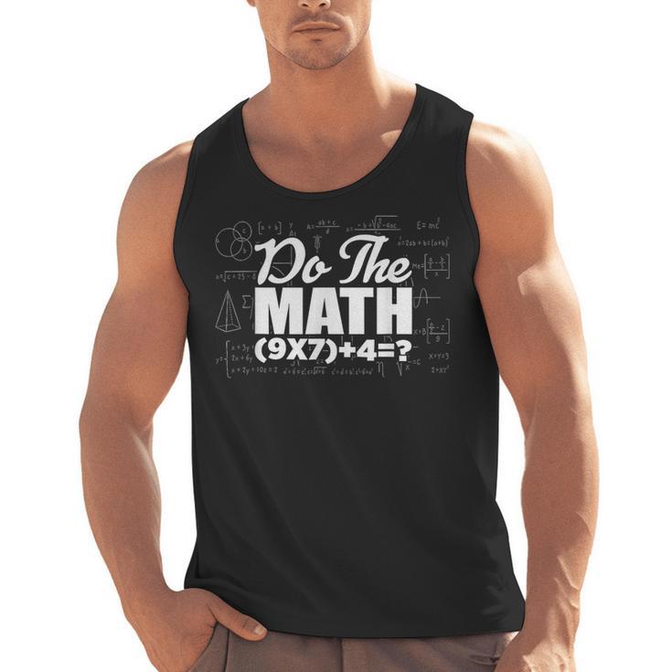 Do The Math 67 Meme Six Seven Men Women Teacher Men Tank Top