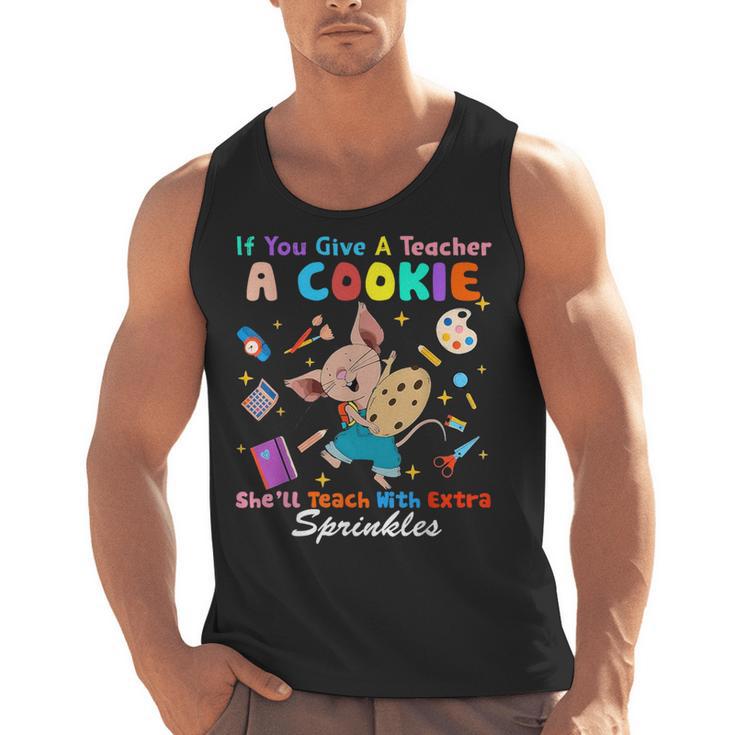 Mouse If You Give A Teacher A Student She Will Love You Men Tank Top