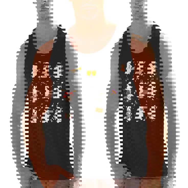 Music Teacher Halloween Music Teacher Education Men Tank Top