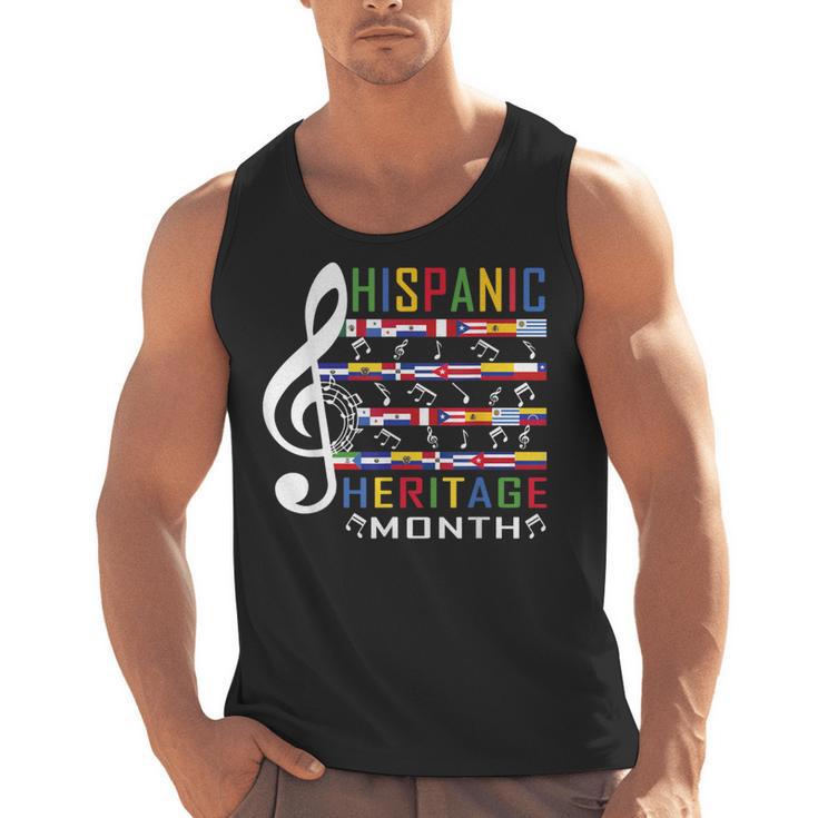 Music Teacher Kid National Hispanic Heritage Month Men Tank Top