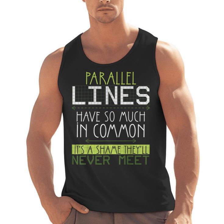Nerdy Math Lovers Geometry Pun Mathematics Teachers Men Tank Top