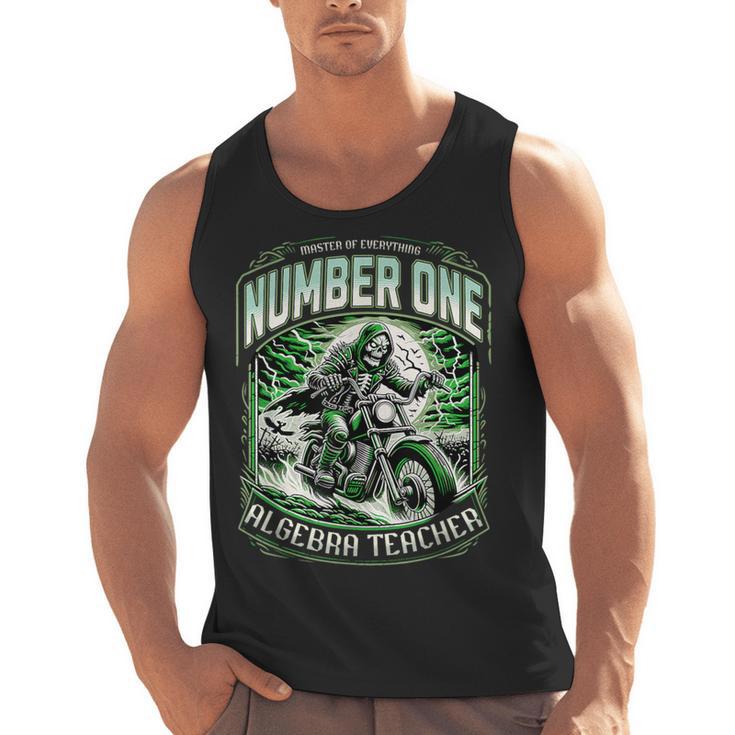 Number One Algebra Teacher 1 Career s Men Tank Top