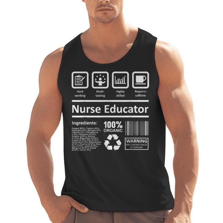 Nurse Educator Shirt Men Women Nursing Instructor Teacher Men Tank Top