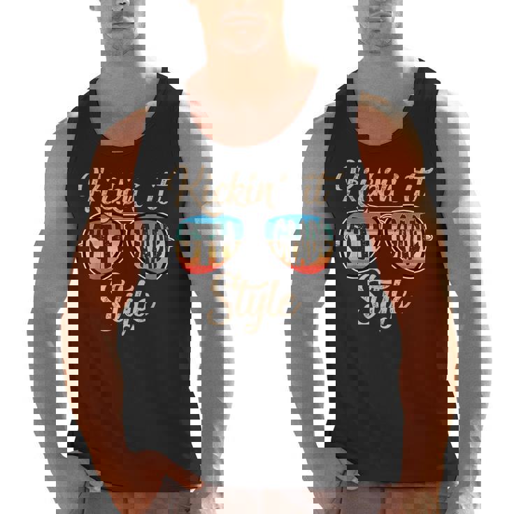 P41l Retro Kickin It 5th Grade Style Teacher Back To School For Men Women Girls Kids Men Tank Top