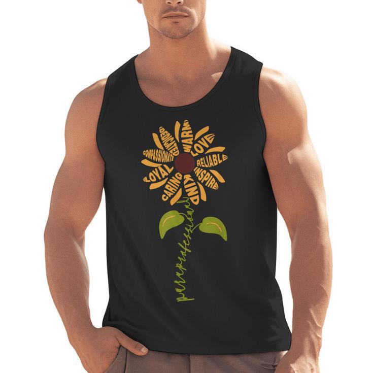 Paraprofessional Para Sunflower Teacher Back To School Men Tank Top