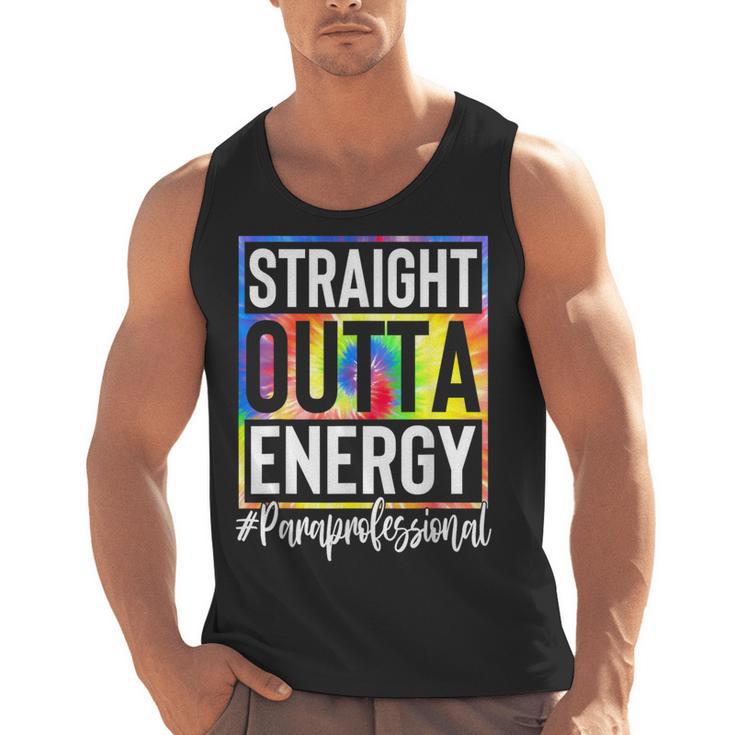 Paraprofessional Straight Outta Energy Teacher Life For Men Women Men Tank Top
