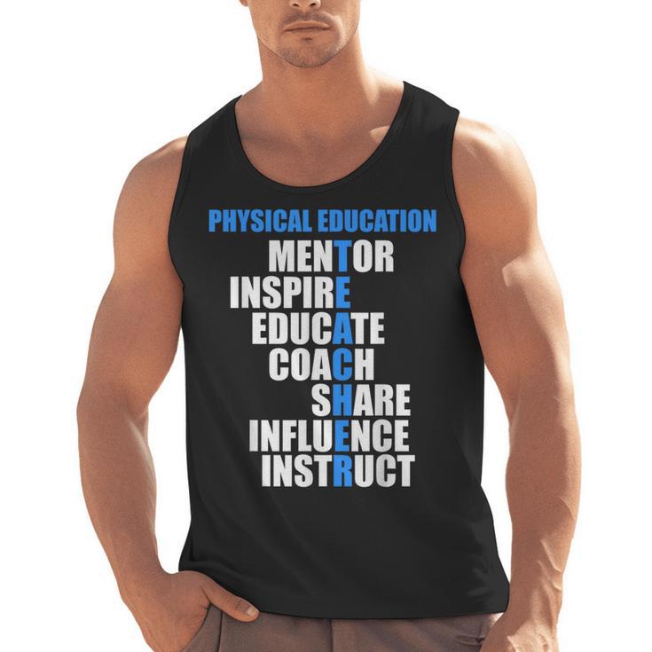 PE Physical Education Teacher For PE Teacher Men Tank Top