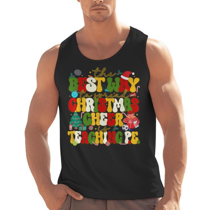 PE Teacher Christmas Holiday Men Tank Top