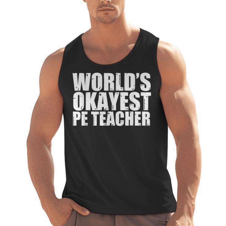 PE Teacher Men Tank Top