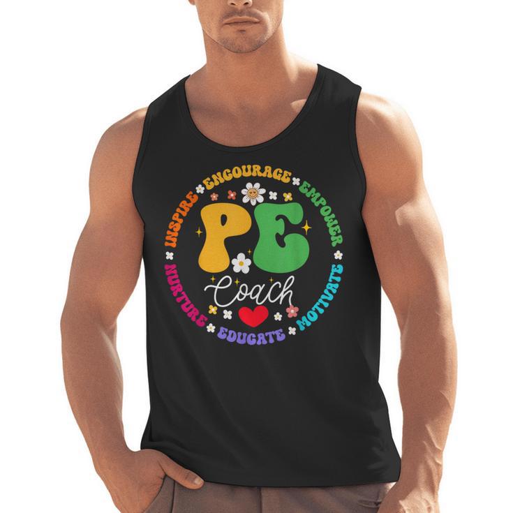 Physical Education PE Instructor Coach Teacher Gym Men Tank Top