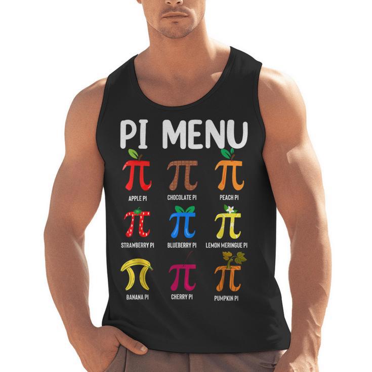 Pi Menu 314 Pi Symbol Math Teacher Happy Pi Day Men Tank Top