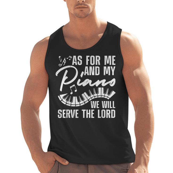 Piano Player Art For Men Women Pianist Piano Teacher Men Tank Top