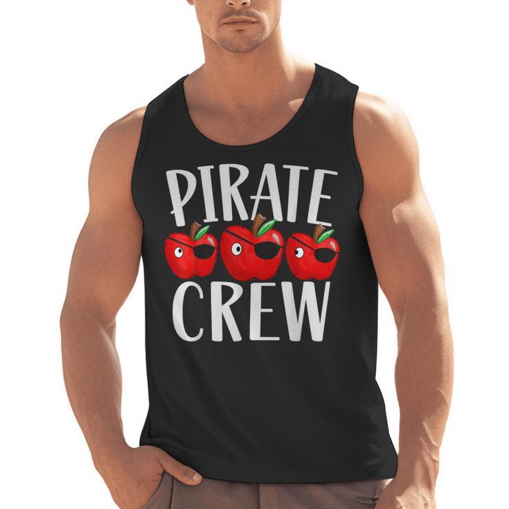 Pirate Crew Pirate Teacher Team Squad Talk Like A Pirate Day For Men Women Kids Men Tank Top
