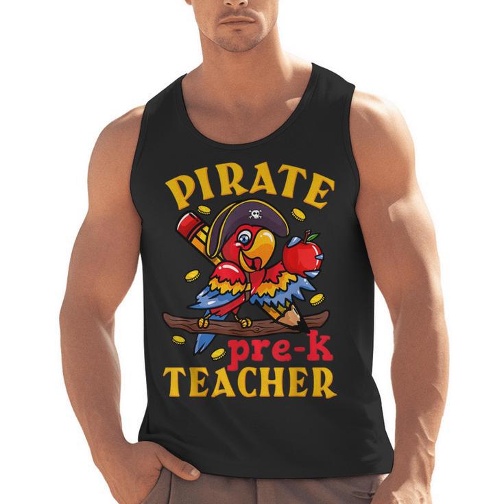 Pirate Pre-K Teacher Preschool Halloween Men Tank Top