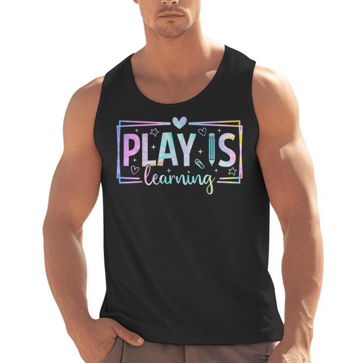 Play Is Learning Kindergarten Teacher Team Women Men Tank Top