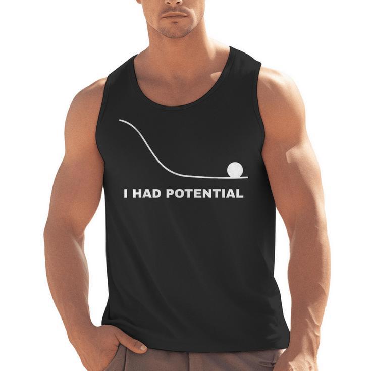 I Had Potential Physics Science Physics Teachers Students Men Tank Top