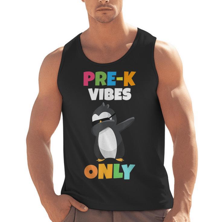 Pre-K Vibes Only Penguin Teachers Kids Back To School Men Tank Top