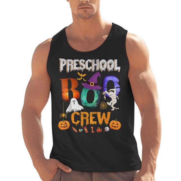 Preschool Boo Crew Teacher Student Halloween Costume Men Women Kids Men Tank Top