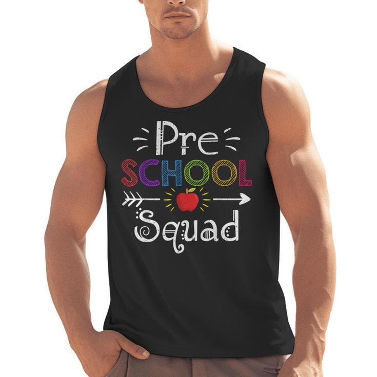 Preschool Squad Preschool Teacher Student Men Tank Top