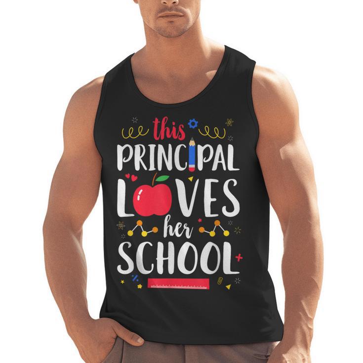 This Principal Loves Her School Teacher Appreciation Men Tank Top