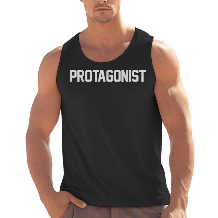 Protagonist English Literature Teacher Costume T Shirt Men Tank Top