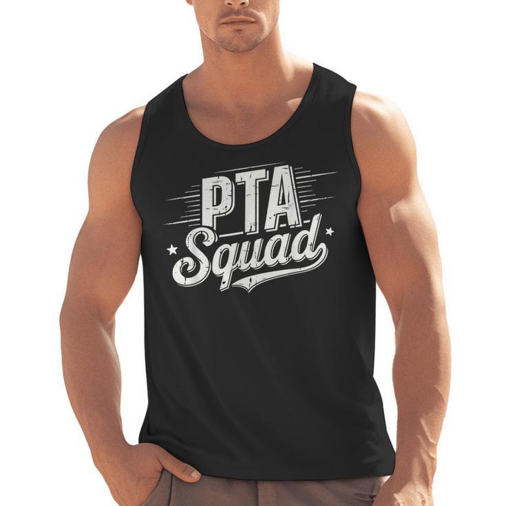 PTA Squad Parent Teacher Association Back To School Teacher Men Tank Top