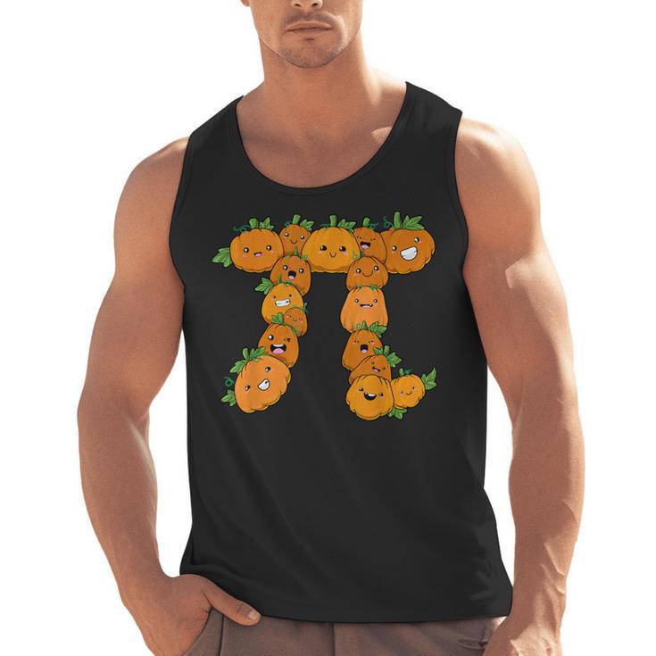 Pumpkin Pi Math Teacher Halloween Costume Geometry Men Tank Top