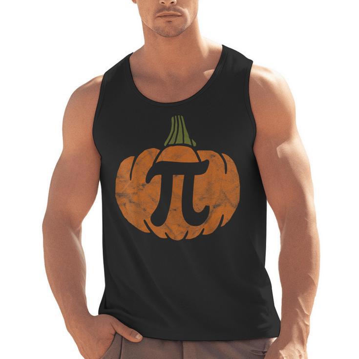 Pumpkin Pi Math Teacher Halloween Thanksgiving Day Costume Men Women Kids Men Tank Top