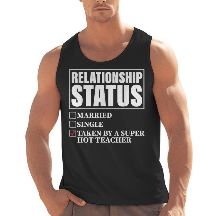 Relationship Status Taken By Super Hot Teacher Men Tank Top