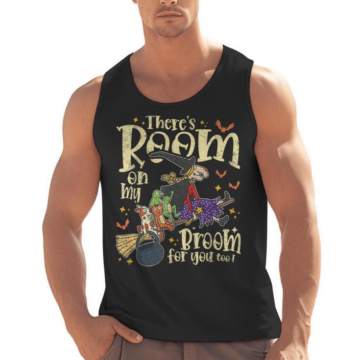 There's Room On My Broom For You Too Teacher Halloween Men Tank Top