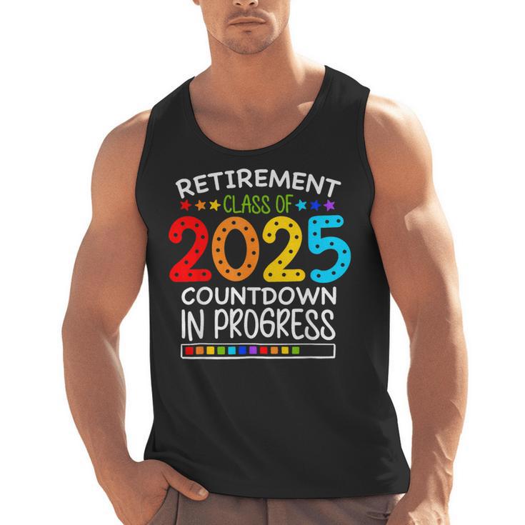 Retirement Class Of 2025 Teacher Countdown Loading Teacher Men Tank Top