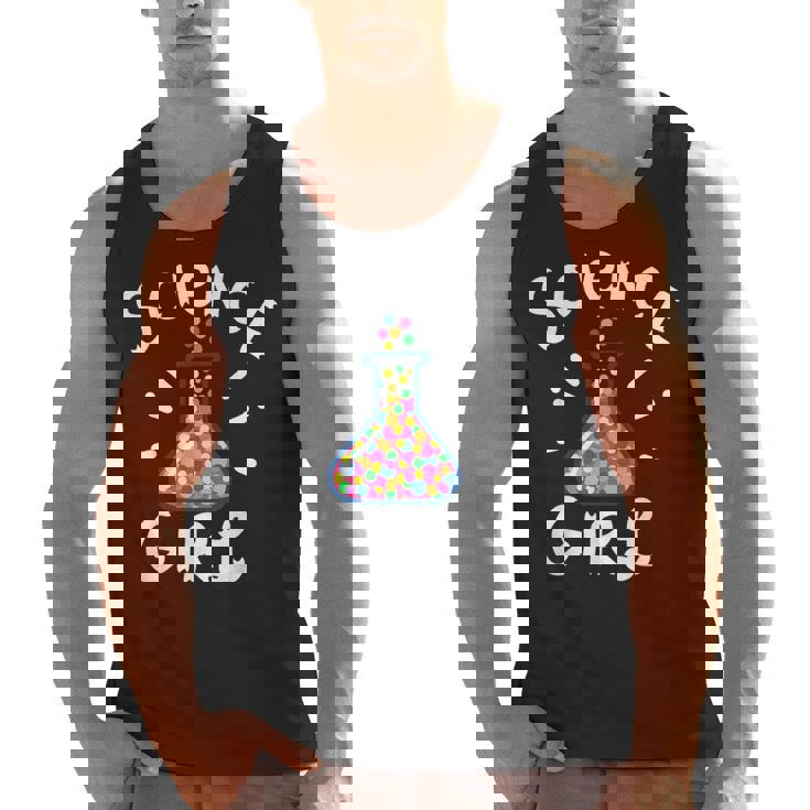 Science Girl Chemistry Biology Student Teacher Men Tank Top