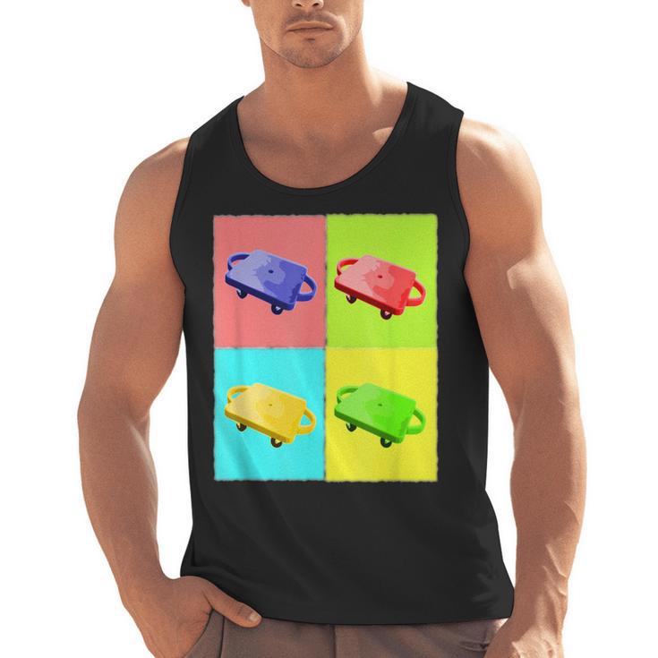 Scooter Physical Education PE Gym Teacher Men Tank Top