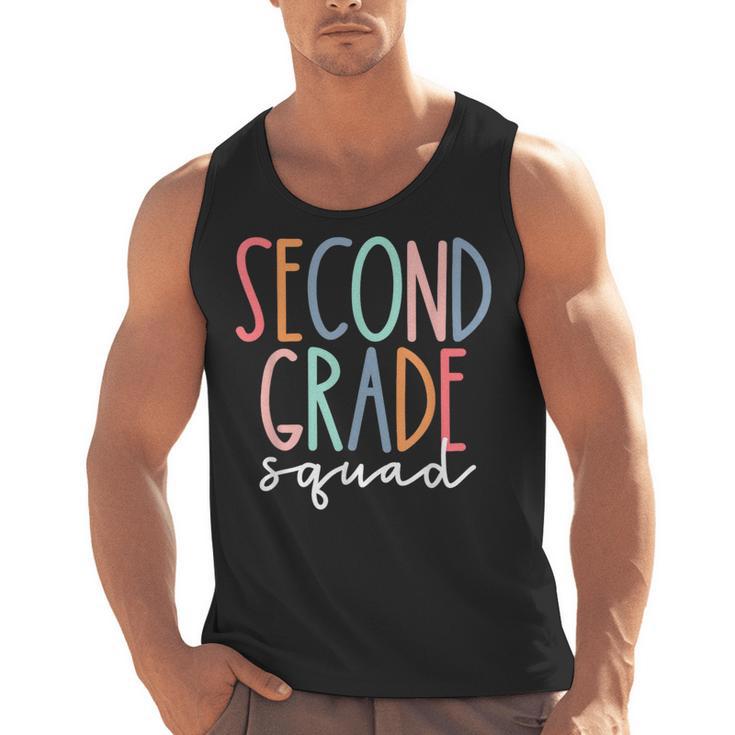 Second Grade Squad 2nd Grade Teacher Women Back To School Men Tank Top