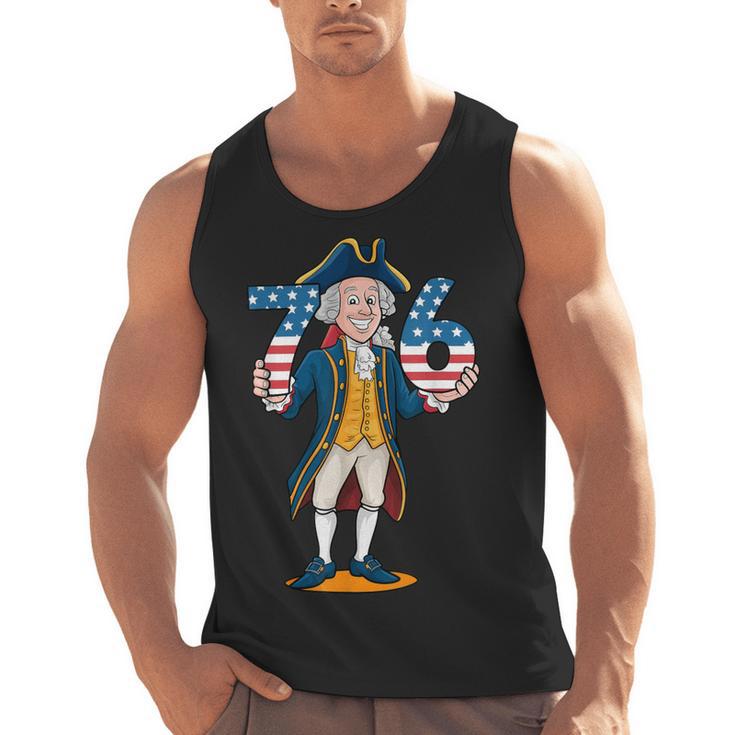 Six Seven 6 7 7 6 George Washington Teacher American Men Tank Top