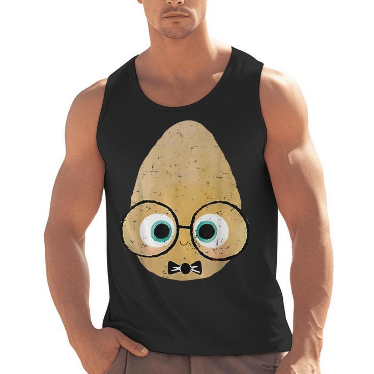 The Smart Seed Good Egg Teacher Halloween Costume Food Group Men Tank Top