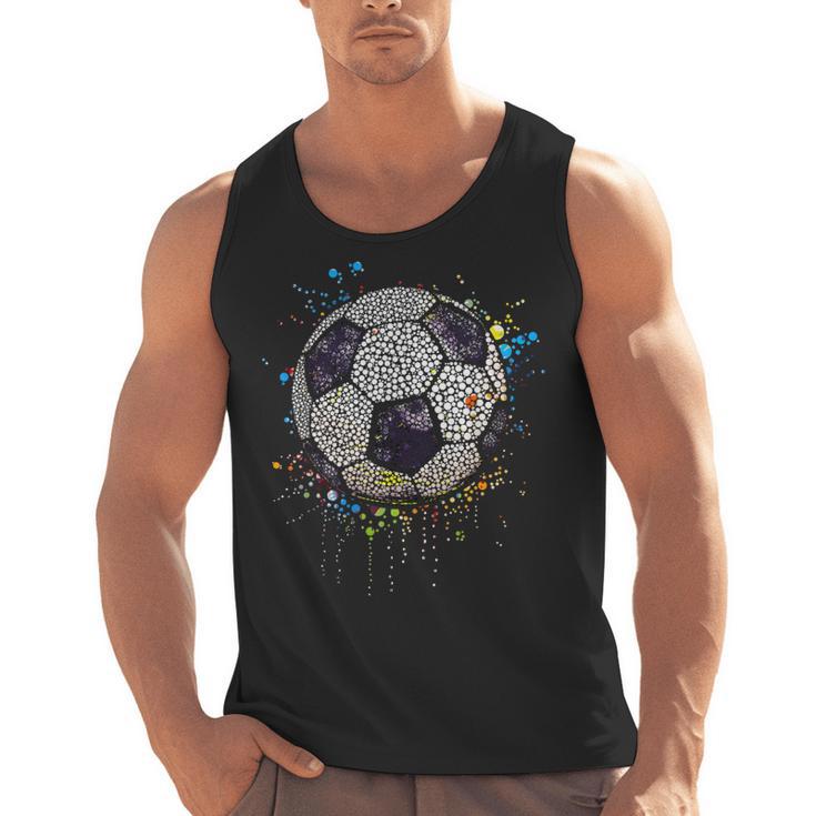 Soccer Dot Day Shirts For Kids Men Women Teacher Men Tank Top
