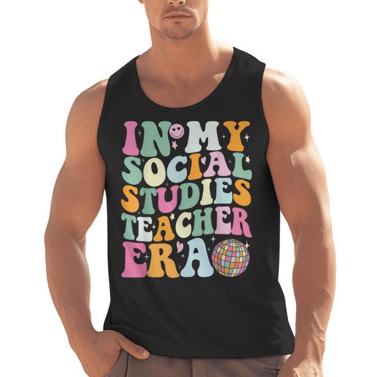 In My Social Studies Teacher Era Cute Social Studies Teacher Men Tank Top