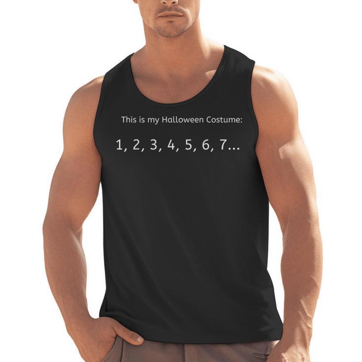 Someone You Can Count On Halloween Costume For Math Teachers Men Women Men Tank Top