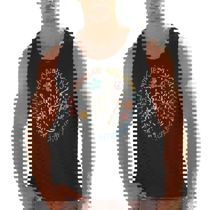 Special Education Teacher Inspirational SPED Teachers Autism Men Tank Top