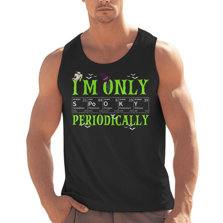Only Spooky Periodically Halloween Chemistry Teacher Men Women Men Tank Top