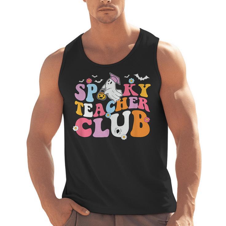 Spooky Teacher Club Halloween Men Tank Top