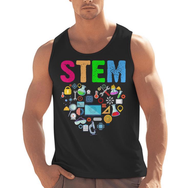 STEM Science Technology Engineering Math Teacher Men Tank Top