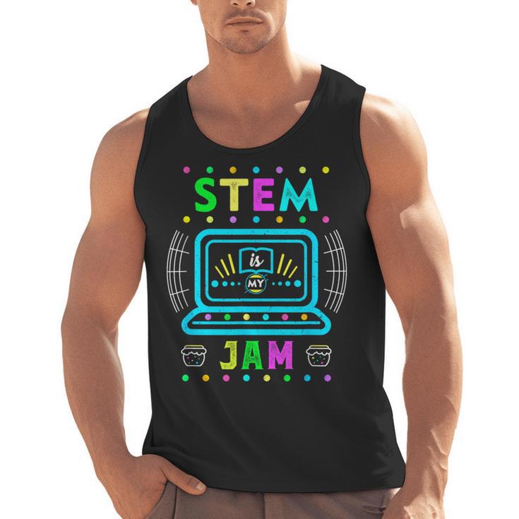 STEM Teacher Shirt STEM Teacher Tshirts STEM Is My Jam Men Tank Top